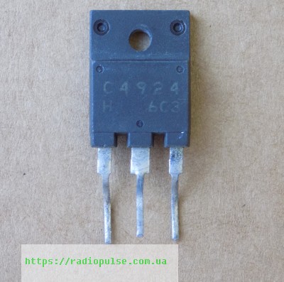 tranzistor-2sc4924 Транзистор 2SC4924 оригінал - Зображення 1