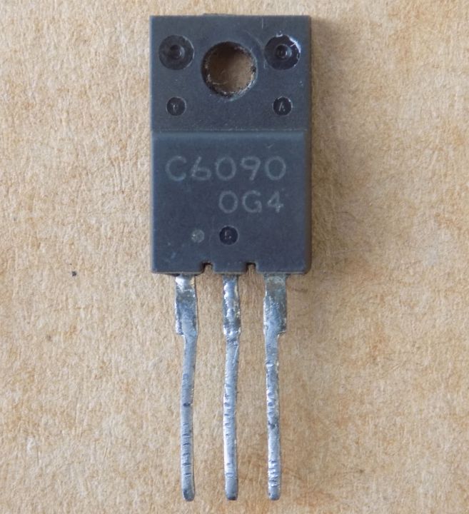 tranzistor-2sc6090-c6090 Транзистор 2SC6090 ( C6090 ) оригінал демонтаж ( заміна для 2SC6092 ), TO220F - Зображення 1