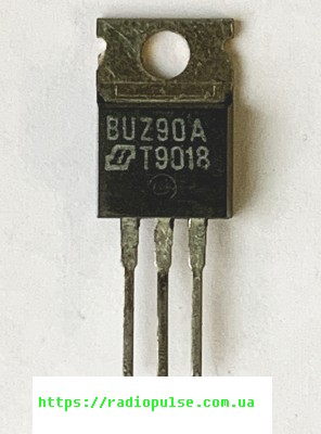 tranzistor-buz90a-orig Транзистор BUZ90A оригінал - Зображення 1
