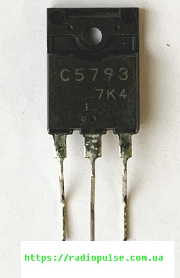 tranzistor-c5793-orig Транзистор 2SC5793 оригінал , TO-3PML - Зображення 1
