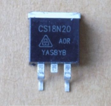 tranzistor-cs18n20 Транзистор CS18N20 (заміна для 18N20GS , AP18N20GS , FTB18N20 , 18N20 ) , D2PAK - Зображення 1