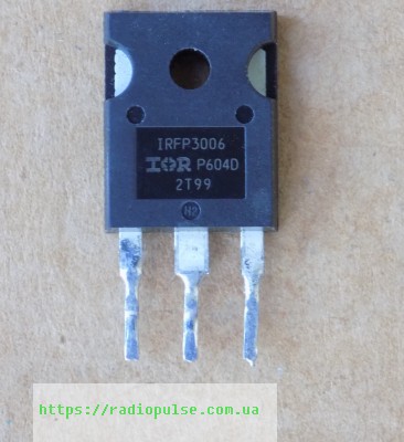 tranzistor-irfp3006 Транзистор IRFP3006 оригінал демонтаж, TO247(60V,195A) - Зображення 1