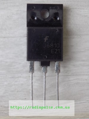 tranzistor-j6810-orig Транзистор J6810 ( J6810A ) оригінал демонтаж - Зображення 1