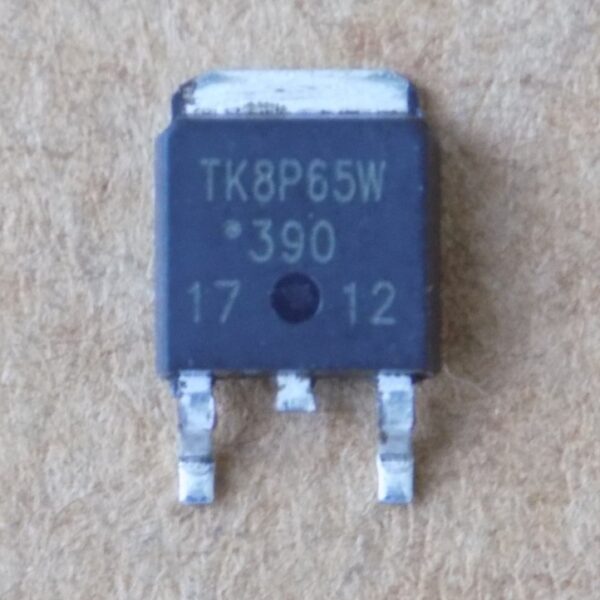 Транзистор TK8P65W оригінал( заміна для CS8N65 ) , D-PAK