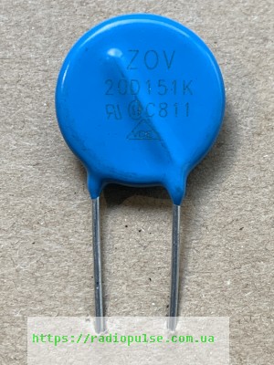 varistor-987 Варистор 20K151 ( 20D151K ) - Зображення 1