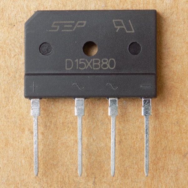 Діодний міст D15XB80 ( Заміна для D15XB60 )