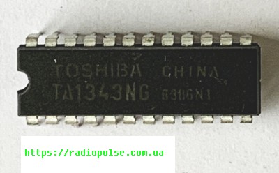 proczessor-ta1343ng-orig Мікросхема TA1343NG оригінал - Зображення 1