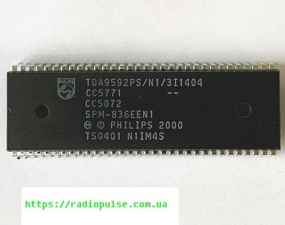 proczessor-tda9592ps-n1-3i1404-spm-836een1 Процесор TDA9592PS/N1/3I1404 ( SPM-836EEN1 ) - Зображення 1