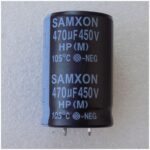Електролітичний конденсатор 470uF 450V 105C ( 470мкФ 450В 105град , 470*450*105гр ) жорсткі виводи 30*45мм - Зображення 2