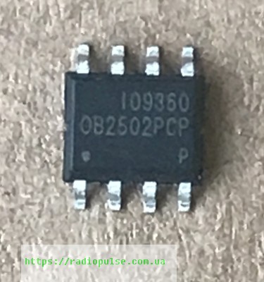 mikroshema-ob2502pcp Мікросхема OB2502PCP ( OB2502CP ) , so-8 - Зображення 1