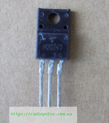 simmistor-m2gz47 Сімістор M2GZ47 , TO220F - Зображення 1