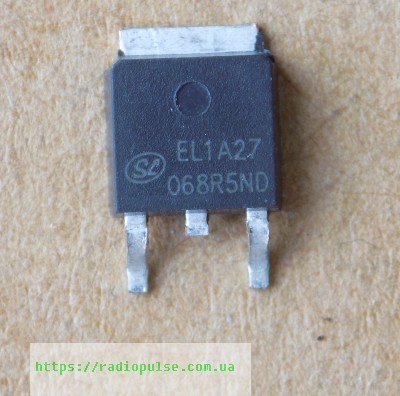tranzistor-068r5nd-svt068r5nd Транзистор SVT068R5ND ( 068R5ND ) оригінал(60V,80A) , D-PAK - Зображення 1