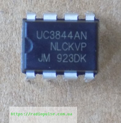 mikroshema-uc3844an Мікросхема UC3844AN ( UC3844A ) , DIP8 - Зображення 1