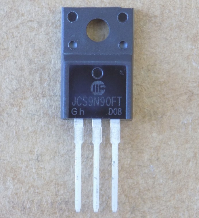 tranzistor-jcs9n90ft Транзистор JCS9N90FT ( заміна для FQPF9N90CT , SVF9N90F , CS9N90F , AOTF9N90 , TF9N90 , FIR9N90F , HM9N90F ) оригінал(900V,9A), TO220F - Зображення 1