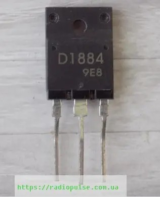 tranzistor-2sd1884 Транзистор 2SD1884 - Зображення 1