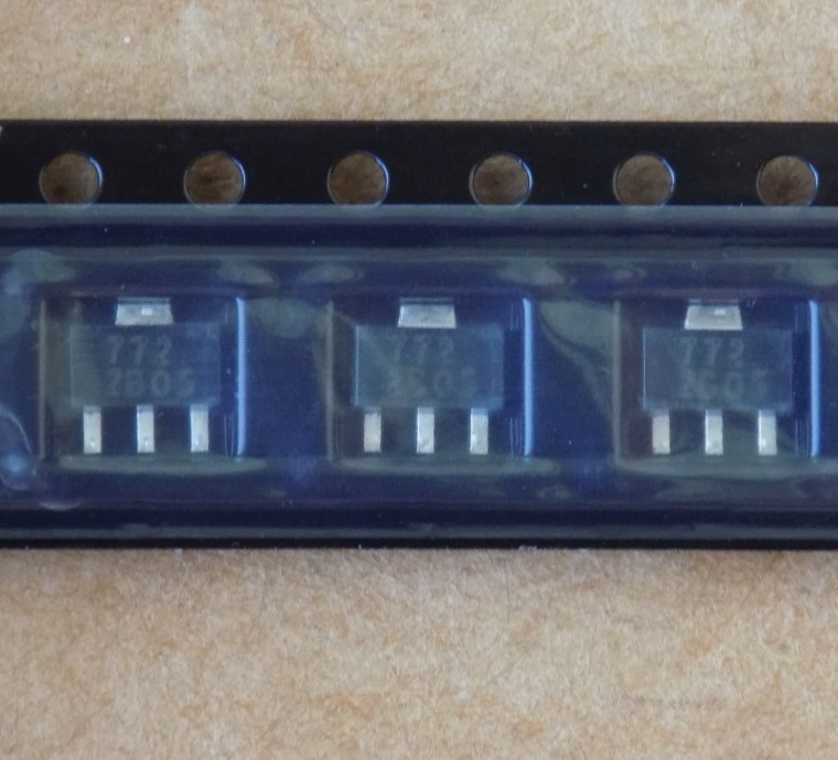 tranzistor-2sb772-b772-smd Транзистор 2SB772 smd , sot89 - Зображення 1