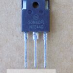 IGBT-транзистор 50N60FL ( NGTB50N60FLWG , 50N60FL2 , NGTB50N60FL2WG ) демонтаж , TO247