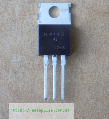 tranzistor-2sk4145-k4145-original Транзистор 2SK4145 ( K4145 ) оригінал, TO220 - Зображення 1
