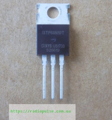 tranzistor-ixtp60n10t Транзистор IXTP60N10T оригінал, TO220 - Зображення 1
