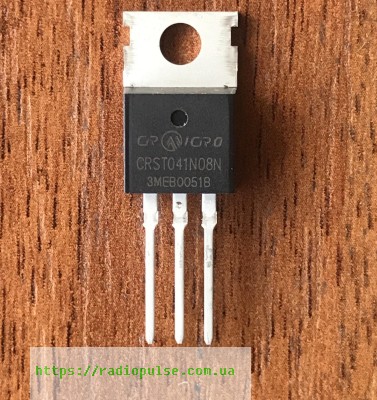 tranzistor-crst041n08n Транзистор CRST041N08N оригінал, TO220 - Зображення 1