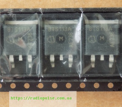 tranzistor-bts113a Транзистор BTS113A оригінал, D2PAK - Зображення 1