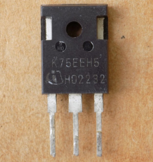 tranzistor-k75eeh5-demontazh Транзистор K75EEH5 ( IKW75N65EH5 ) оригінал демонтаж, TO247 - Зображення 1