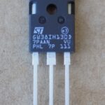 Транзистор GW38IH130D ( STGW38IH130D ) оригінал, TO-247 (заміна для 20N120CND , 30N140IHR , NGTB30N140IHR3 , IRG4PH50S , AUIRG4PH50S )