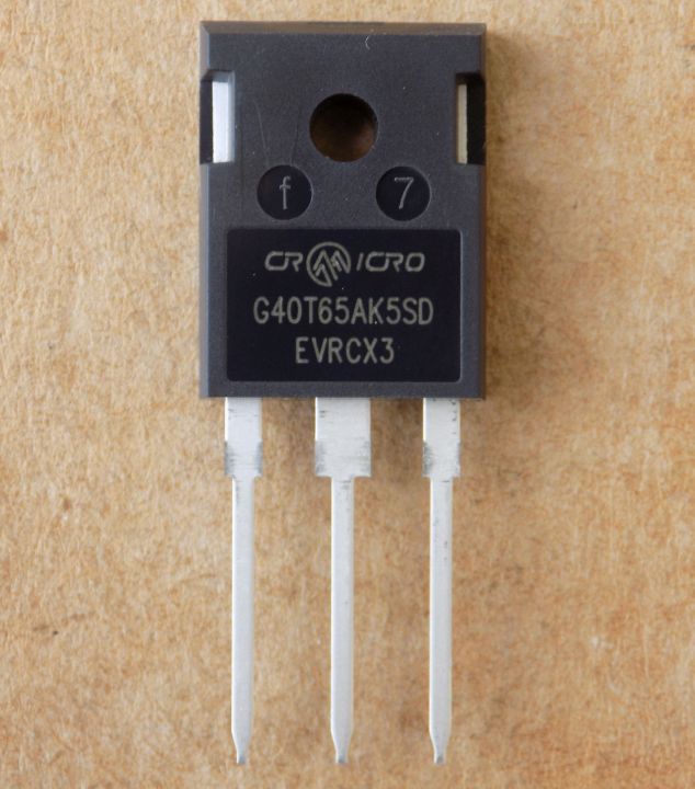 tranzistor-g40t65ak5sd-crg40t65ak5sd Транзистор G40T65AK5SD ( CRG40T65AK5SD ) оригінал, TO247 - Зображення 1