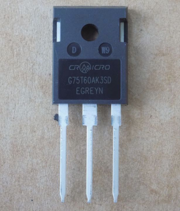 tranzistor-g75t60ak3sd Транзистор G75T60AK3SD ( CRG75T60AK3SD ) оригінал, TO247 - Зображення 1