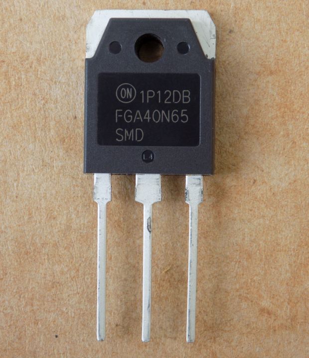 tranzistor-fga40n65smd Транзистор FGA40N65SMD оригінал, TO-3P ( заміна для FGH40N65UFD , MP40N65BU , MP40N65BH ) - Зображення 1