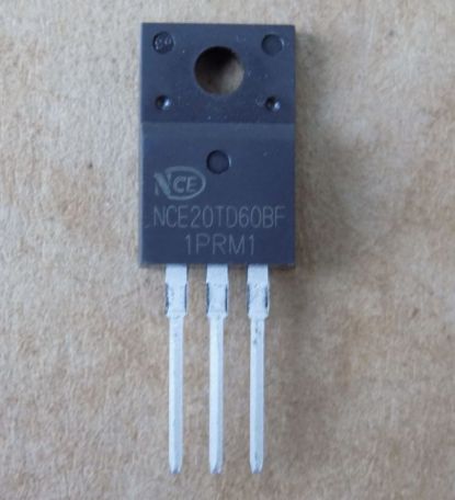 tranzistor-nce20td60bf Транзистор NCE20TD60BF оригінал, TO220F - Зображення 1