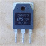 Транзистор IGW40T60F оригінал демонтаж, TO-3P