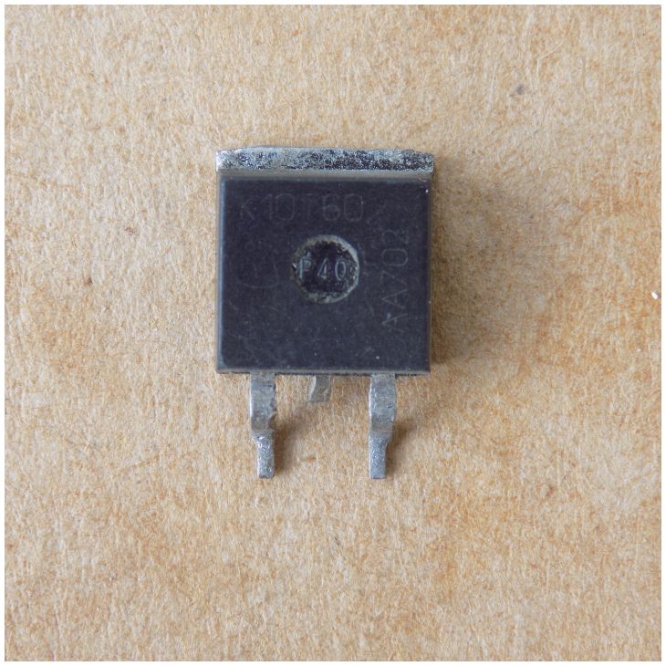 tranzistor-k10t60-ikb10n60t Транзистор K10T60 ( IKB10N60T ) оригінал демонтаж, D2PAK - Зображення 1